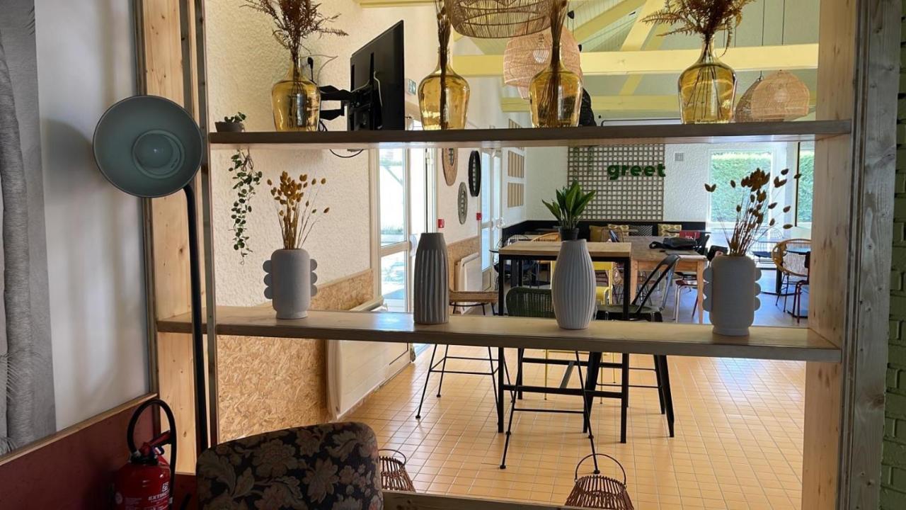 Greet Hotel Villeneuve La Garenne - Renove Eksteriør bilde