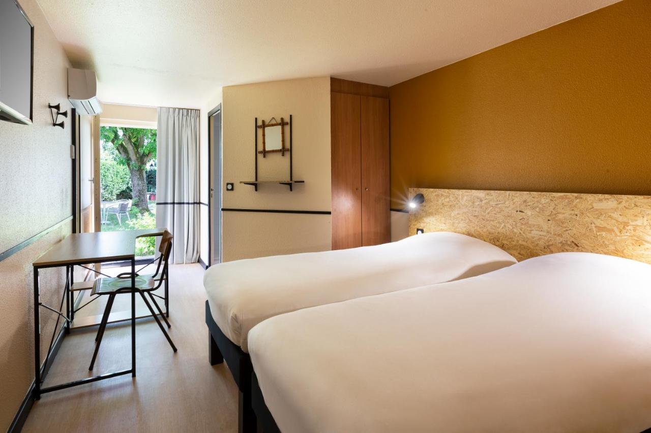 Greet Hotel Villeneuve La Garenne - Renove Eksteriør bilde