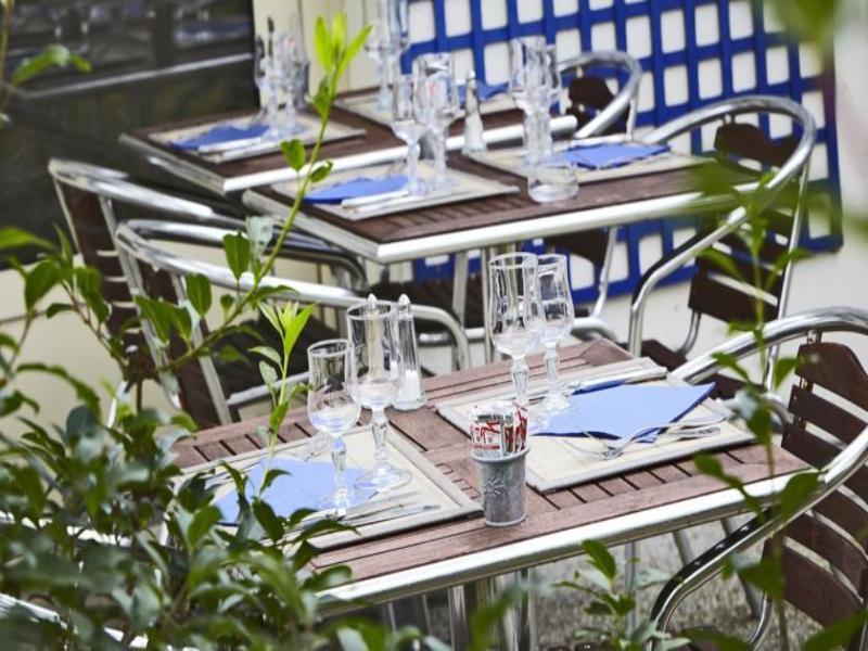 Greet Hotel Villeneuve La Garenne - Renove Eksteriør bilde
